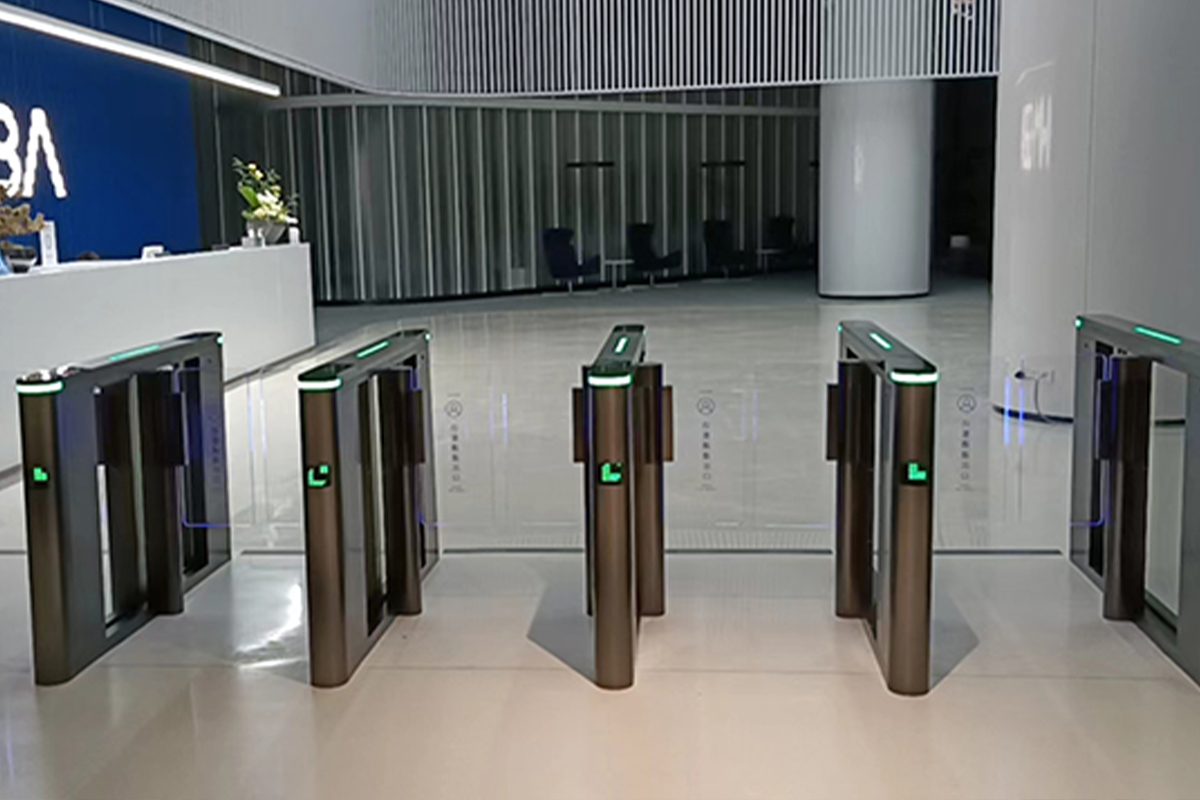 LD-S709 Speed Gate & LD-Y604 Flap barrier – New tech center