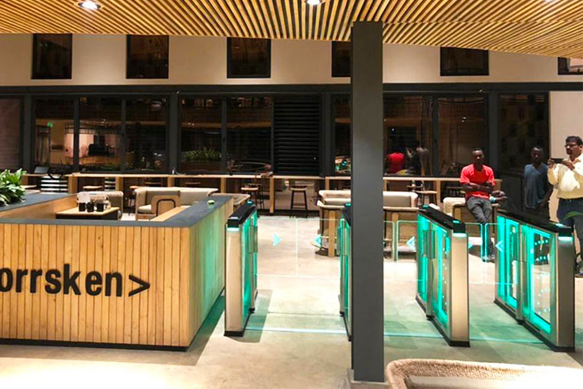 Rwanda Project — LD-S706 Speed Gate for VIP Restaurant Access