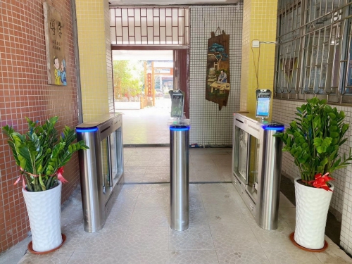 Lide Tech Swing Turnstile Paves a Safe Passage for Campus Anti-epidemic