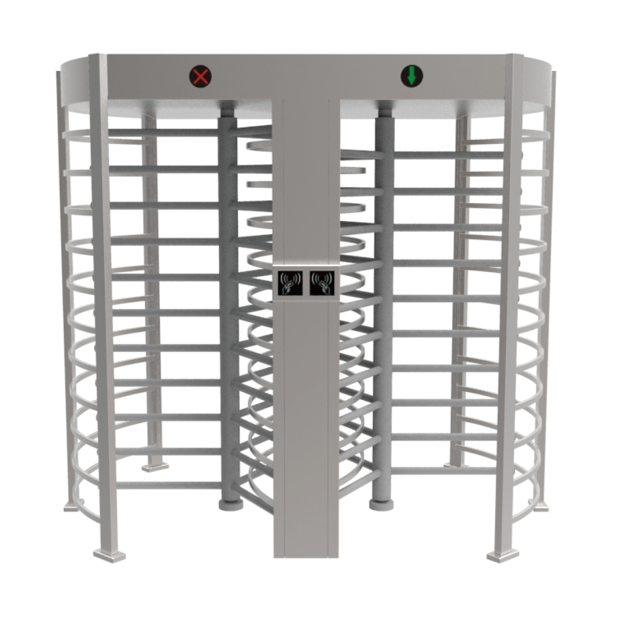 LD-Q802 Double Lane Full Height Turnstile