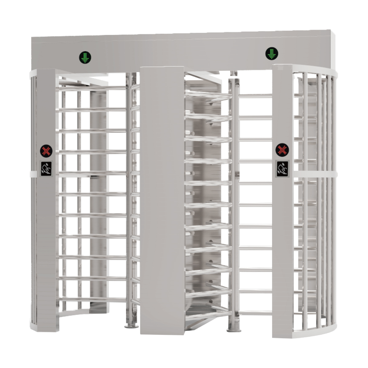 LD-Q806 Security Bi-direction Full Height Turnstile Access Control