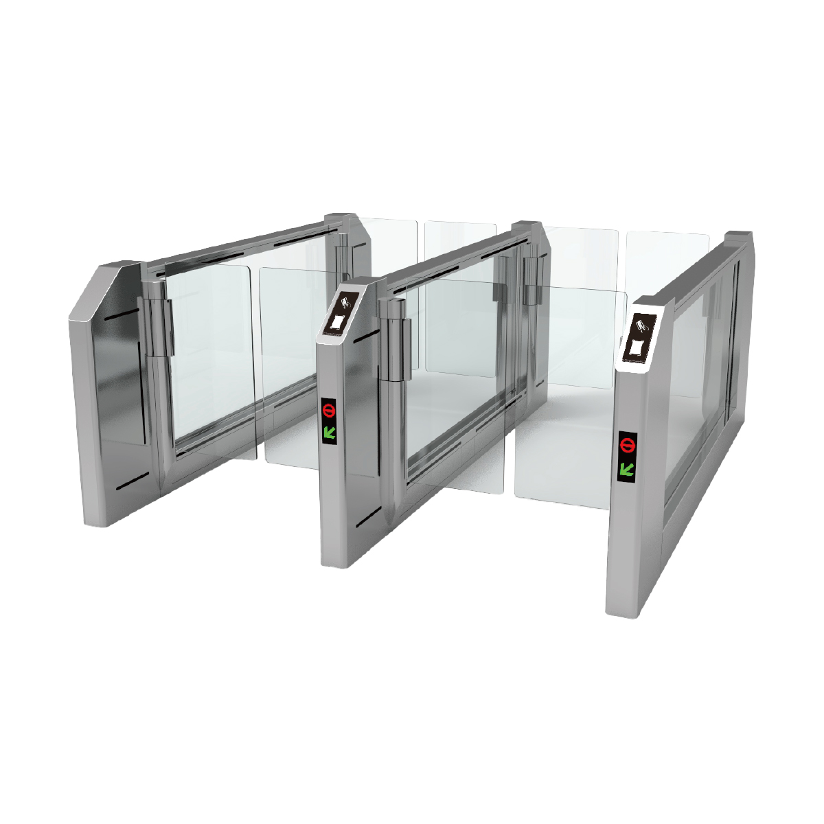 LD-S707 Airport Customs Checkpoint High-speed Swing Barrier Gate
