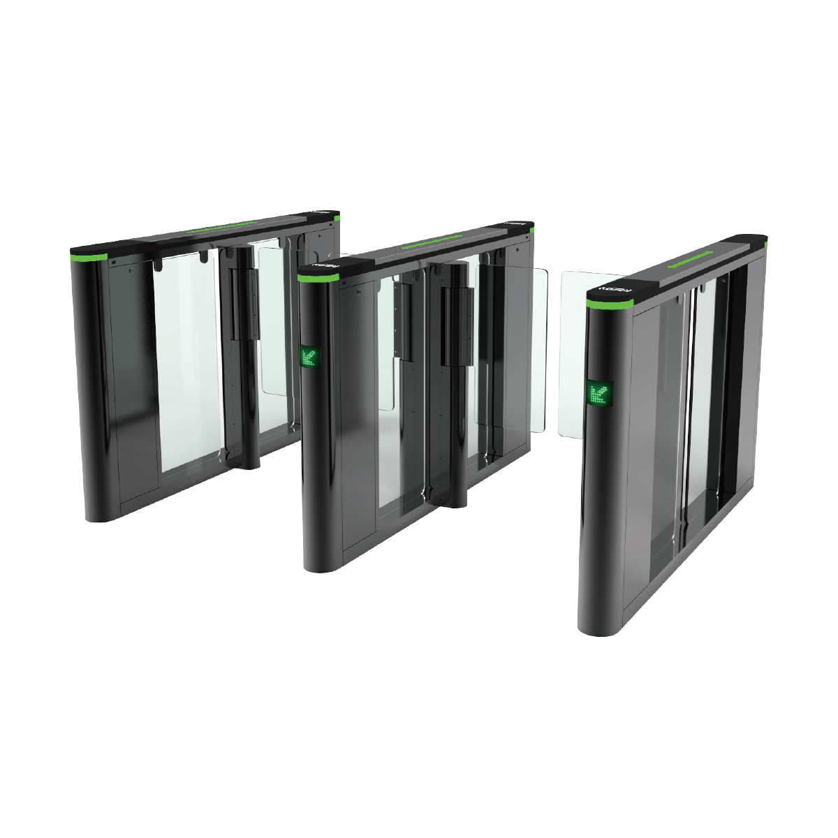 LD-S709 Swing Opening Entrance Control Gate